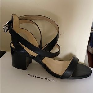 Leather shoes. Super comfortable.